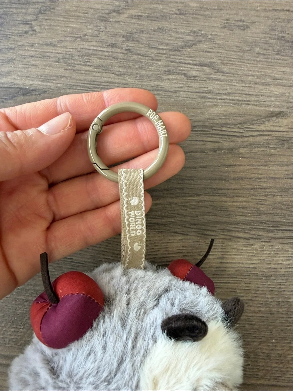 NWT Dimoo The Secret Theatre Club Series - Plush Pendant (Cherry Hoglet)